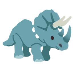 triceratops Slack emoji