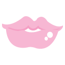 lips pink Slack emoji