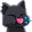 neko tongue Slack emoji