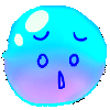 rainbow drop Slack emoji