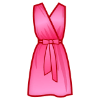 pink dress Slack emoji