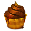 chocalate cupcake Slack emoji