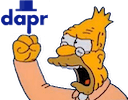 old man yells at dapr Slack emoji