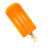 orange popcicle Slack emoji