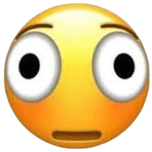 distorted face Slack emoji