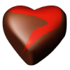 chocalate heart Slack emoji