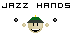 jazz hands Slack emoji