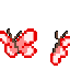 red butterflys Slack emoji