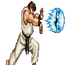street fighter 2 ryu hadouken Slack emoji