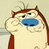 angryeating stimpy Slack emoji