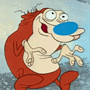 shaking crazy stimpy Slack emoji