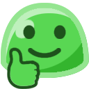 gummy thumbsup Slack emoji