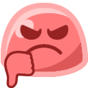 gummy thumbsdown Slack emoji
