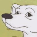 krypto doggy smile Slack emoji