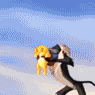 throw simba Slack emoji