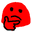 blub rainbowthink Slack emoji