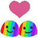 blobcouple rainbow Slack emoji
