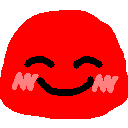 rainbowblub smile Slack emoji
