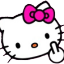 hellokitty finger Slack emoji
