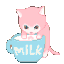 kitty milk Slack emoji