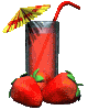 strawberry cocktail Slack emoji