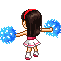cheerleader Slack emoji