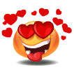 hearteyes love Slack emoji