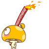 mushroom candle Slack emoji
