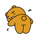 bear booty Slack emoji