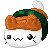 sushi cute Slack emoji
