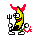 banana devil Slack emoji