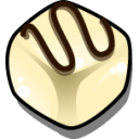 chocolate white Slack emoji