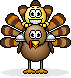 turkey ride Slack emoji