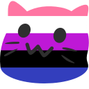 meow genderfluid Slack emoji