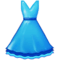 blue dress Slack emoji