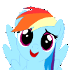 mylittlepony excited Slack emoji