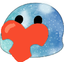 blob cosmic love Slack emoji