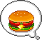 burger thoughtbubble Slack emoji