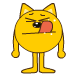 cat tongue Slack emoji