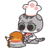 cat cook Slack emoji