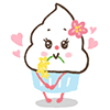 cupcake love Slack emoji