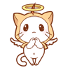 angel kitty Slack emoji