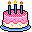 birthday cake Slack emoji