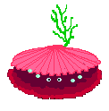 clam shell Slack emoji