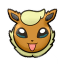 shiny flareonface Slack emoji