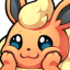 flareon happy Slack emoji