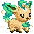 leafeon shiny Slack emoji
