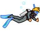 scuba diver Slack emoji