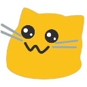 meow adorable Slack emoji