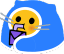 meow comfysip Slack emoji